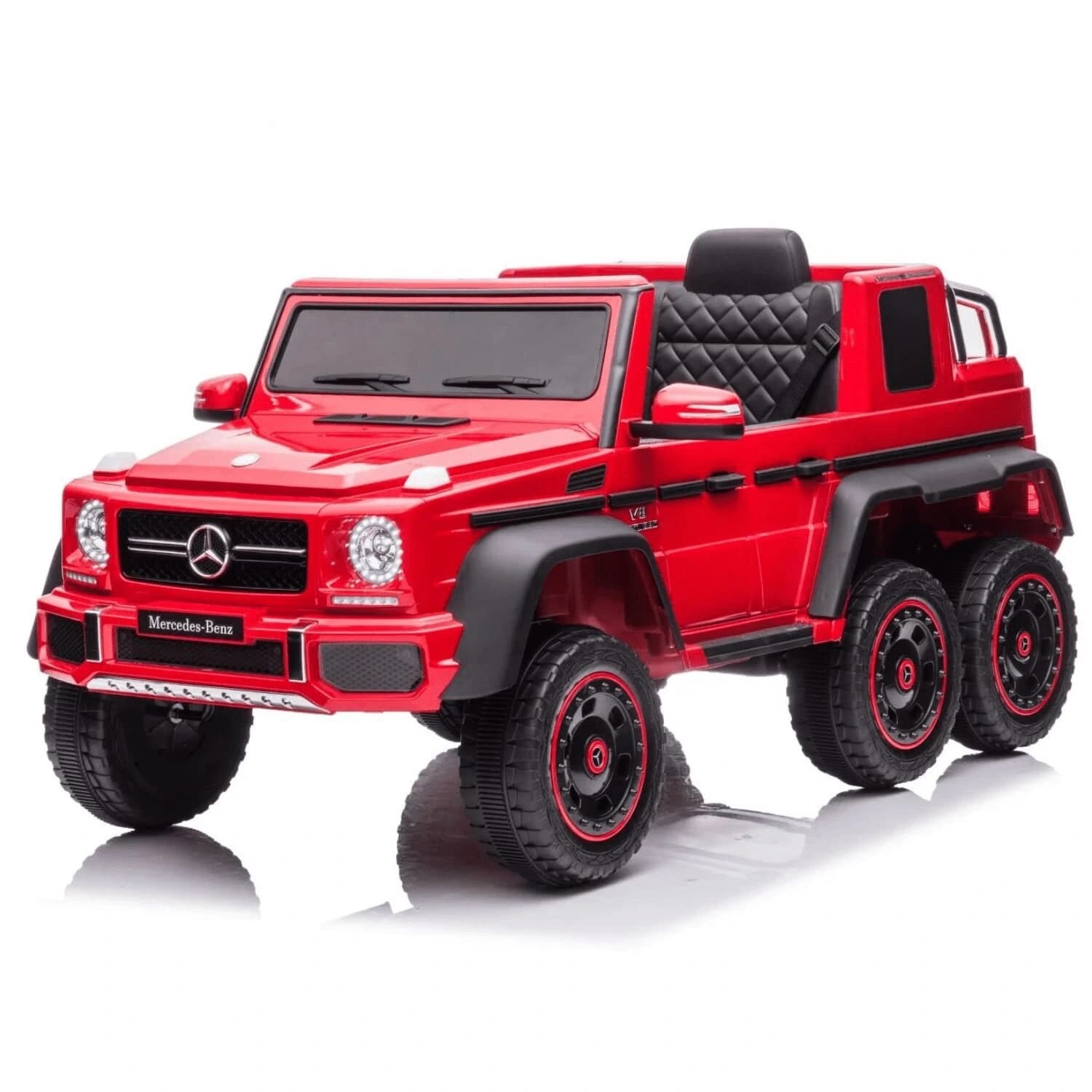 Αδειοδοτημένο ηλεκτροκίνητο τζιπ Mercedes G63 AMG, 12V/10Ah, 6x6, 210W, ελαστικά EVA, R/C, MP3