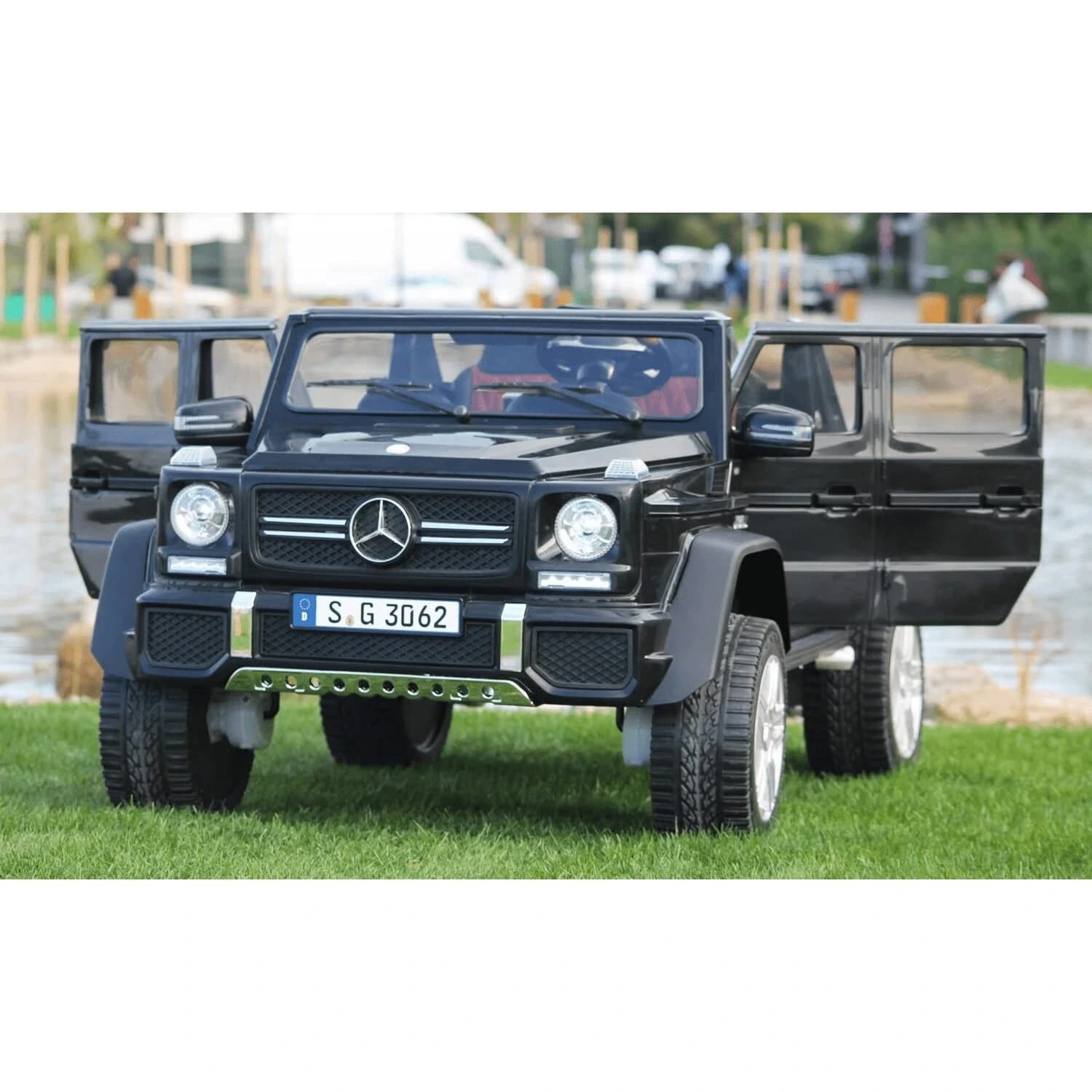 Αδειοδοτημένο ηλεκτροκίνητο τζιπ Mercedes G650 Maybach, 180W, 12V7Ah, R/C 2.4G, ελαστικά EVA, 4x4