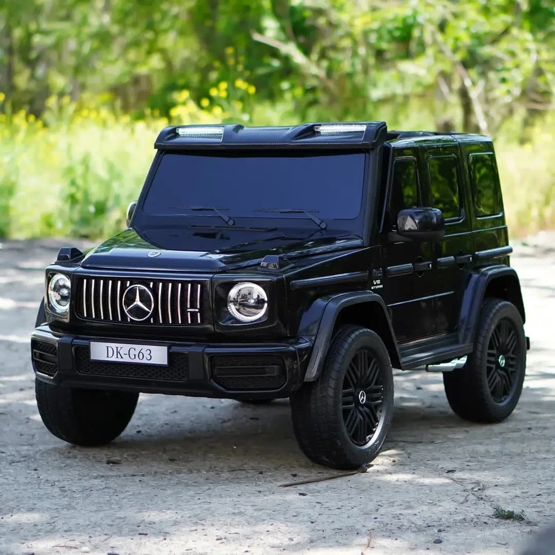 Αδειοδοτημένο ηλεκτροκίνητο τζιπ Mercedes Benz G63 AMG 2025, 4x4², Mp4, 800W, 24V, μεταλλική βαφή