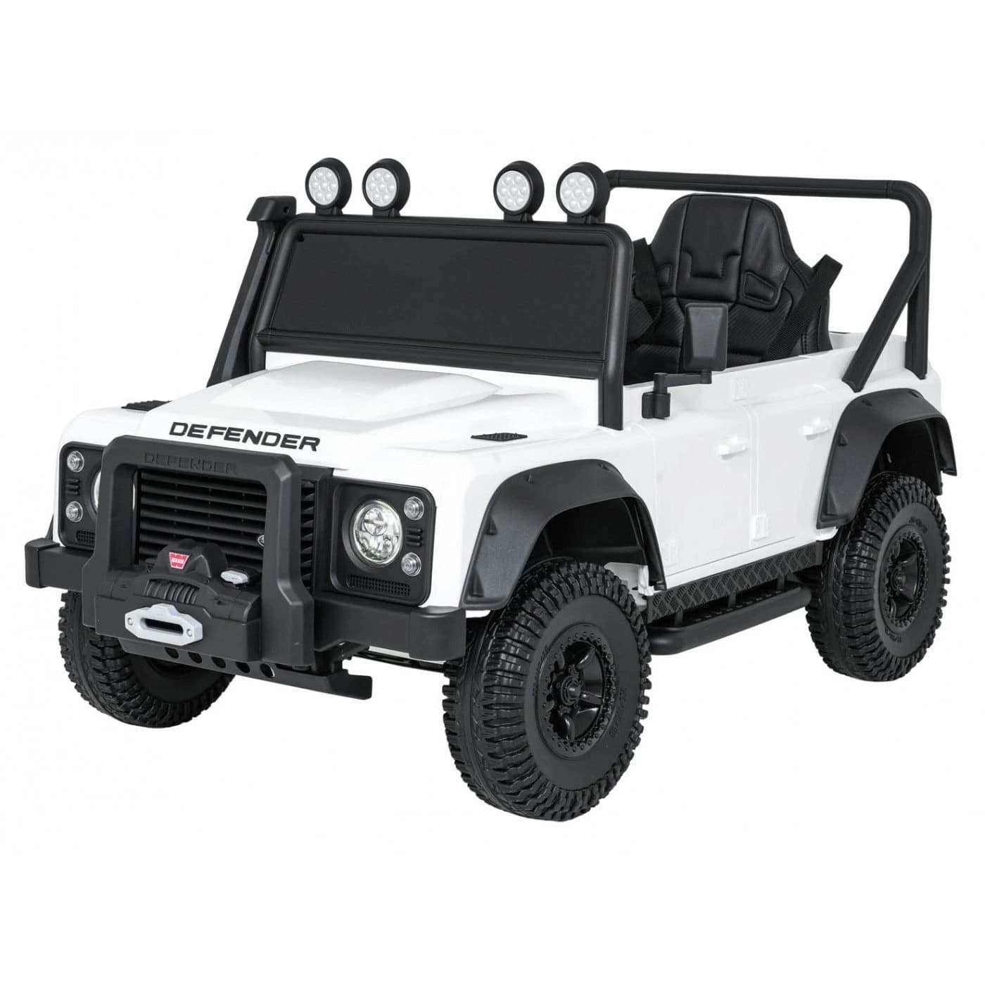 Αδειοδοτημένο ηλεκτροκίνητο τζιπ Land Rover Defender, 200W, 24V/7Ah, ελαστικά EVA