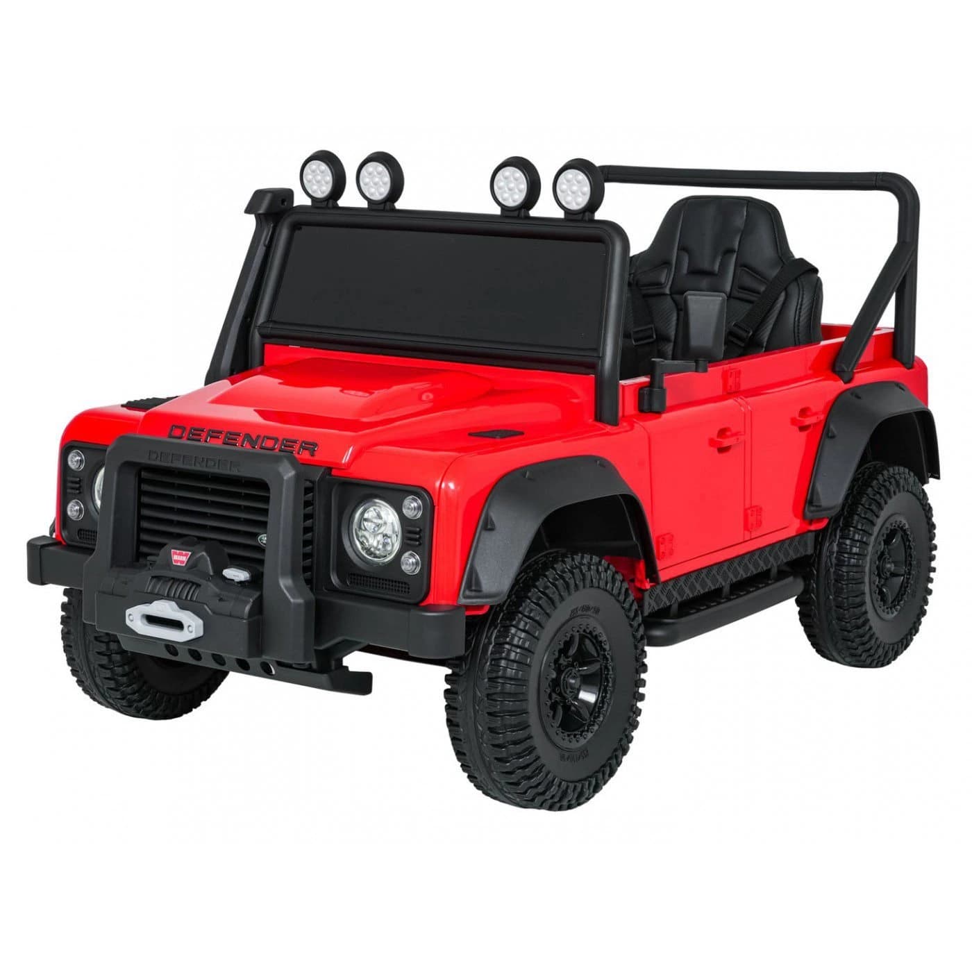Αδειοδοτημένο ηλεκτροκίνητο τζιπ Land Rover Defender, 200W, 24V/7Ah, ελαστικά EVA
