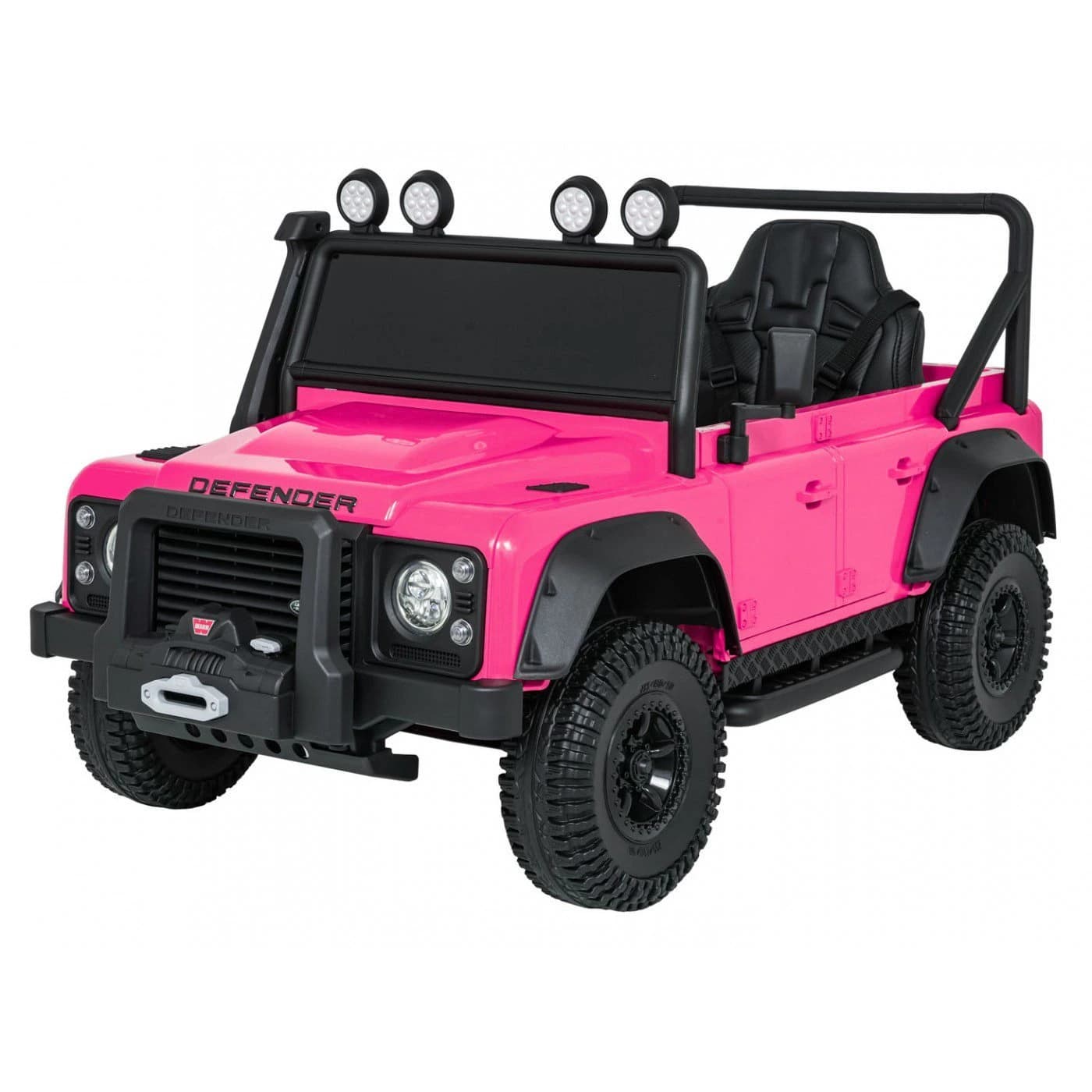 Αδειοδοτημένο ηλεκτροκίνητο τζιπ Land Rover Defender, 200W, 24V/7Ah, ελαστικά EVA